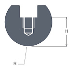 Вставка STP 4009 R17.5 Вставка STP 4009 R17.5