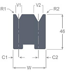 С двумя ручьями STM 90 Арт.511 С двумя ручьями STM 90 Арт.511