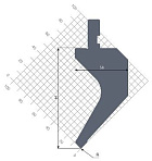 пуансон STP 1015 85 R3 пуансон STP 1015 85 R3