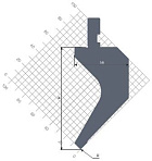 пуансон STP 046 90 R0.8 пуансон STP 046 90 R0.8