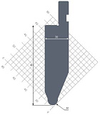 пуансон STP 1023 45 R6 пуансон STP 1023 45 R6