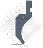 пуансон STP 2100 85 R0.8 пуансон STP 2100 85 R0.8