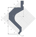пуансон STP 2102 85 R0.8 пуансон STP 2102 85 R0.8