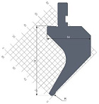 пуансон STP 453 88 R3 пуансон STP 453 88 R3