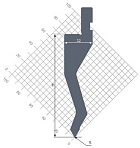 пуансон STP 456 60 R0.8 пуансон STP 456 60 R0.8